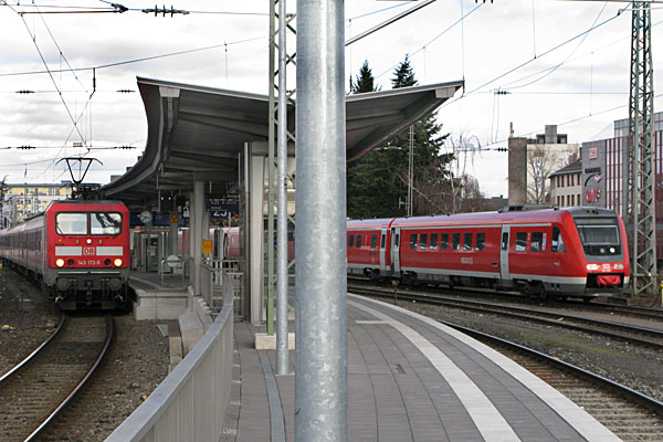 Nürnberg-Bahnsteig